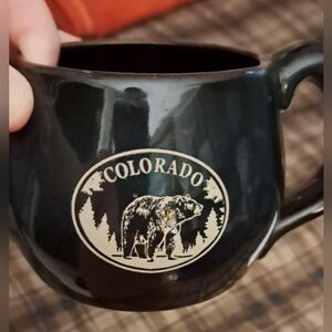 Black Colorado Bear Mug